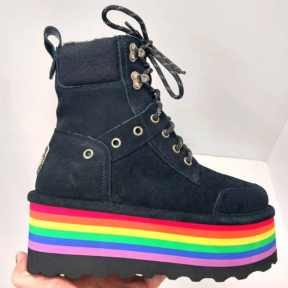 Bearpaw‎ Retro Alicia Platform Pride Boots, NEW, Size 6|EUR 37 - Picture 6 of 12